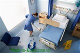 Hướng dẫn cách vệ sinh sàn buồng bệnh trong bệnh viện